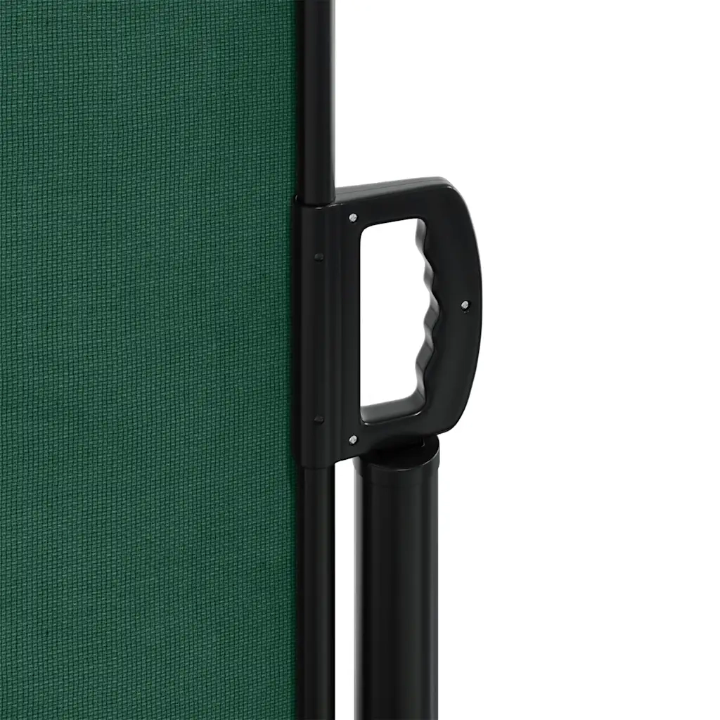 Tenda da Sole Laterale Retrattile Verde Scuro 220x500 cm 4004485