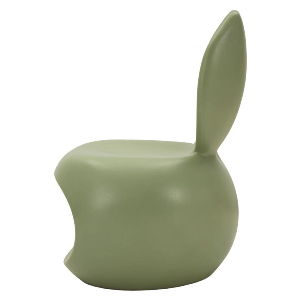 Poltrona Coniglio 1, Verde, Plastica, 57x55x79 cm
