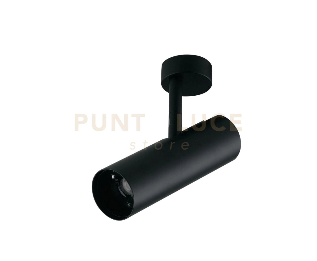 SPOT APPLIQUE LED ORIENTABILE ROCKET NERO IN ALLUMINIO 7W 500LM 4000K 16X15X5 CM.
