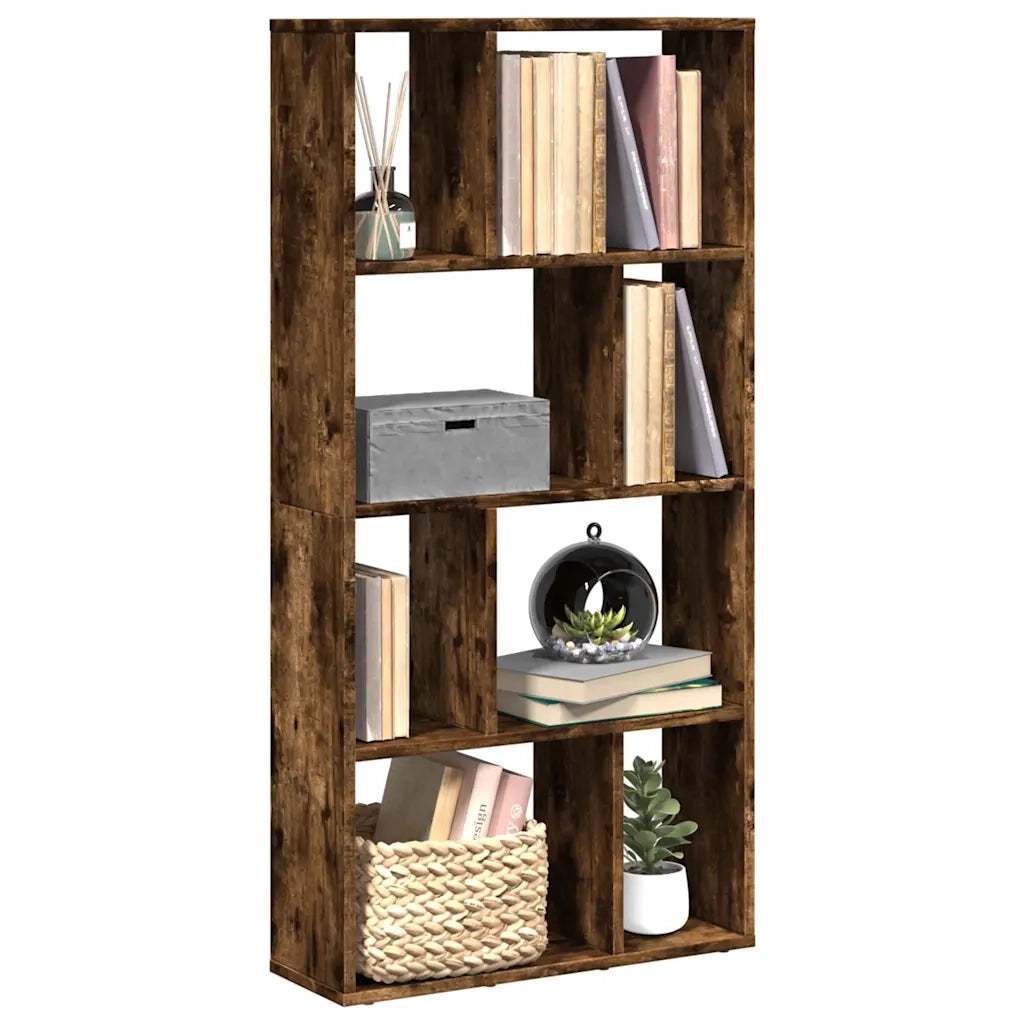 Libreria Rovere Fumo 60x20x120,5 cm in Truciolato 858151