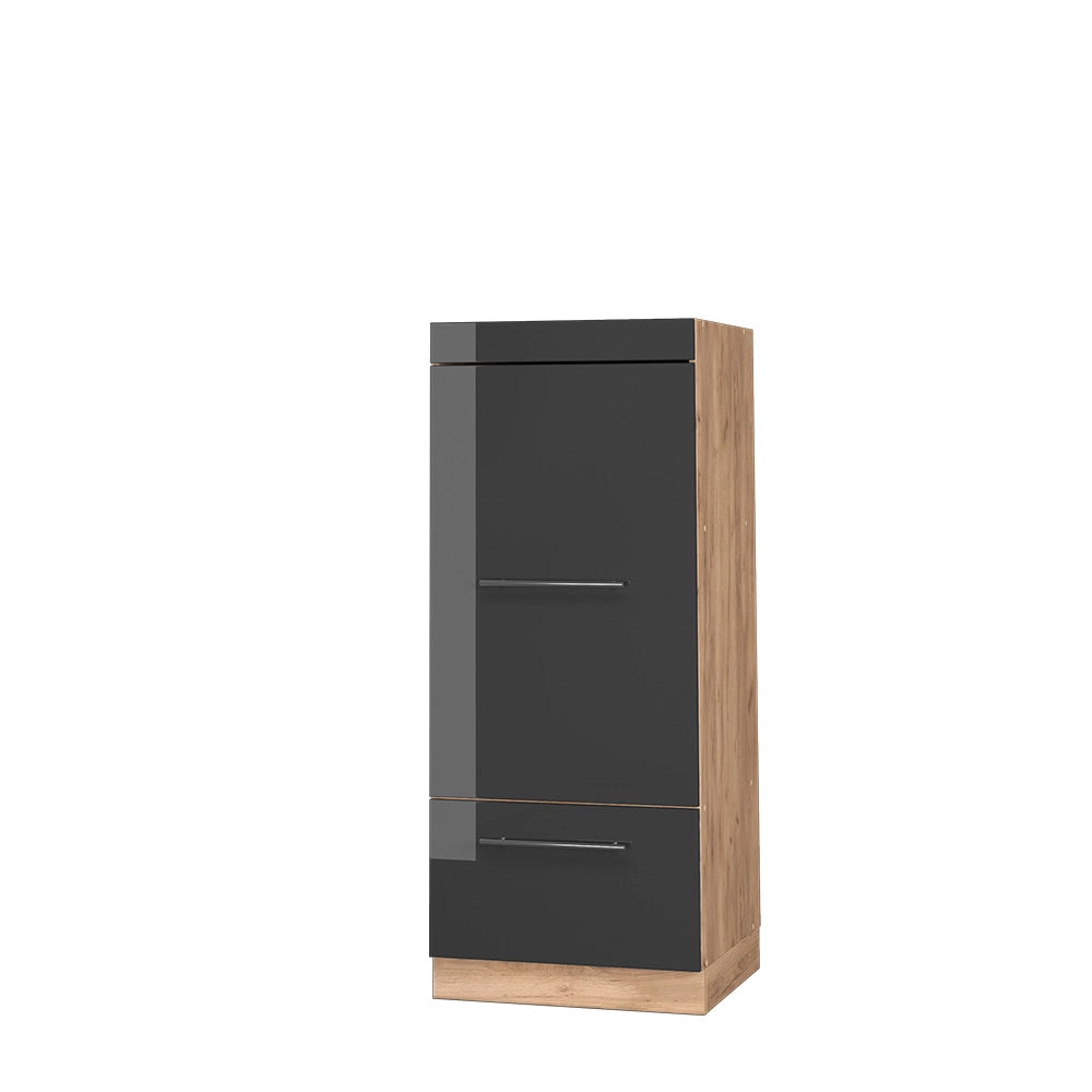 Vicco Set mobili bagno Antracite lucido 60 cm