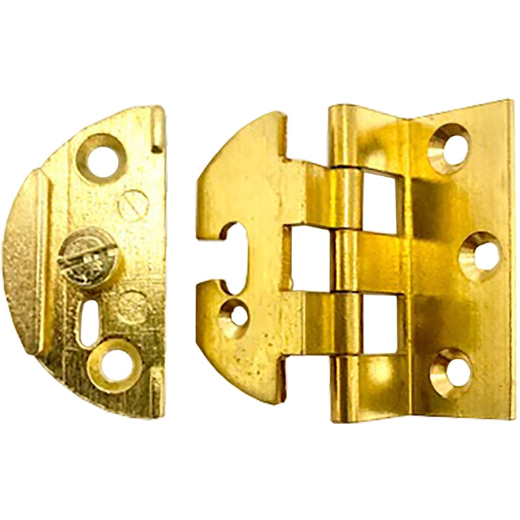 CERNIERA ALI ZANCATE CON ASOLA OTTONATA 40X35 MM- 6,0 pz