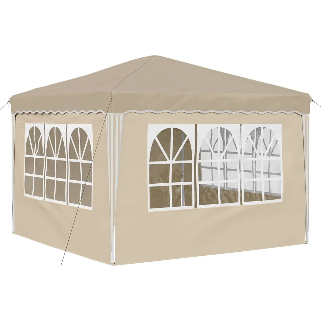 Tenda per feste a pop-up Crema 288 x 288 x 245 cm 42019768