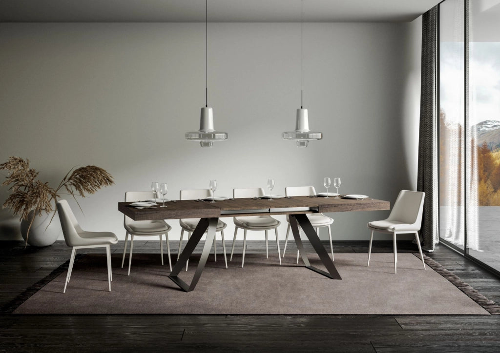 Tavolo Allungabile 180-284x90x77 cm Proxy Noce