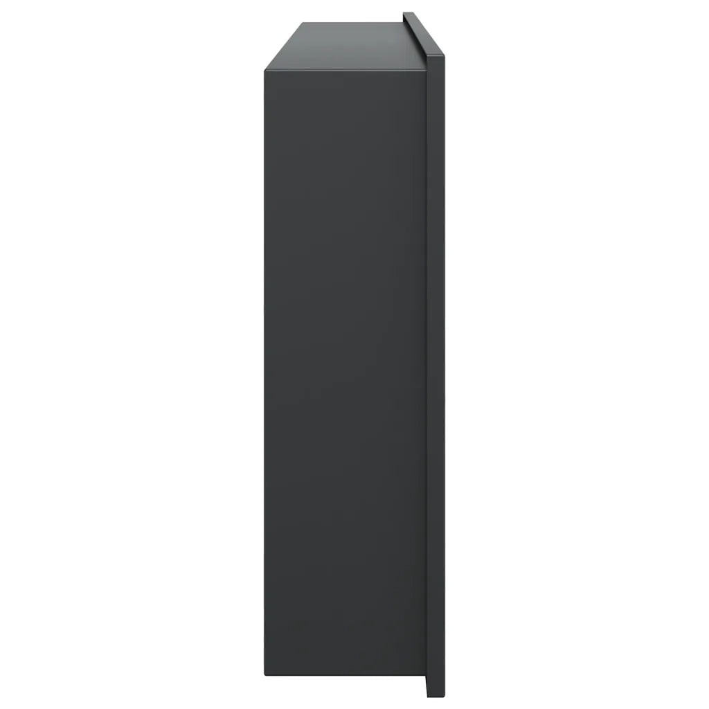 Nicchia per Doccia Nero Opaco 62x32x9cm in Acciaio Inox CFW1251491