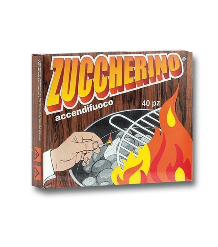 Accendifuoco 300 Gr Zuchherino Fuoco Carbonella Set 5 Pezzi - Gmr