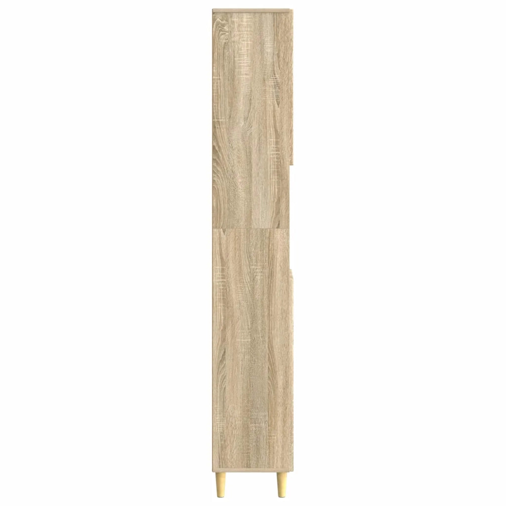 Armadio da Bagno con Ripiano Aperto ARNHEM Rovere Sonoma 896597