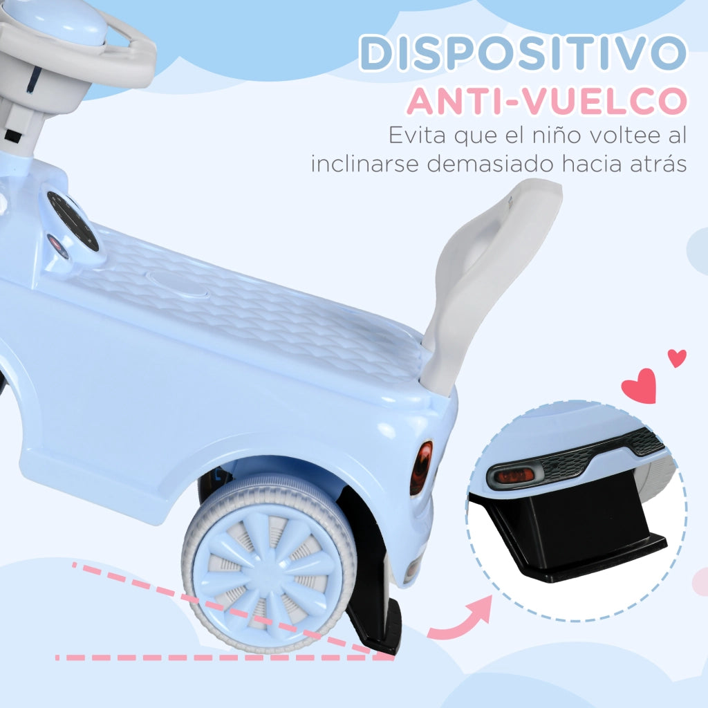 Giocattolo Correpasillos con Volante ¨C zephmum ¨C 53x25x35 cm Azzurro