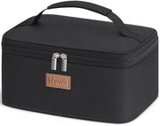 Casella Isolante Portatile per Uomo e Donna, Scatola da Pranzo Opportuna, Borsa Isolante, Scatola Portatile per Uomo e Donna per Picnic, Lavoro, Nero 6L