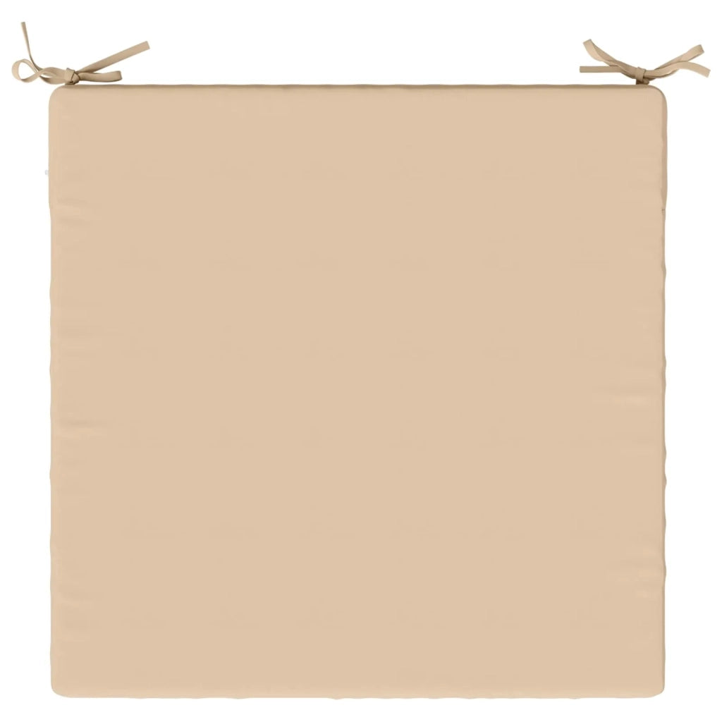 Cuscino per Sedia in Unico Pezzo SOEST 100% Poliestere Crema 944897