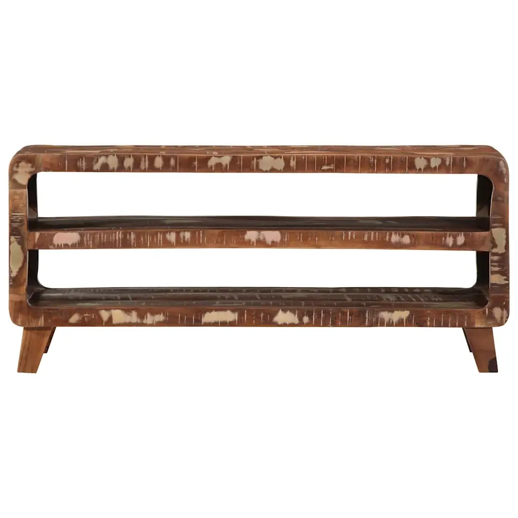 Mobile Porta TV 105x46x32 cm in Legno Massello di Recupero