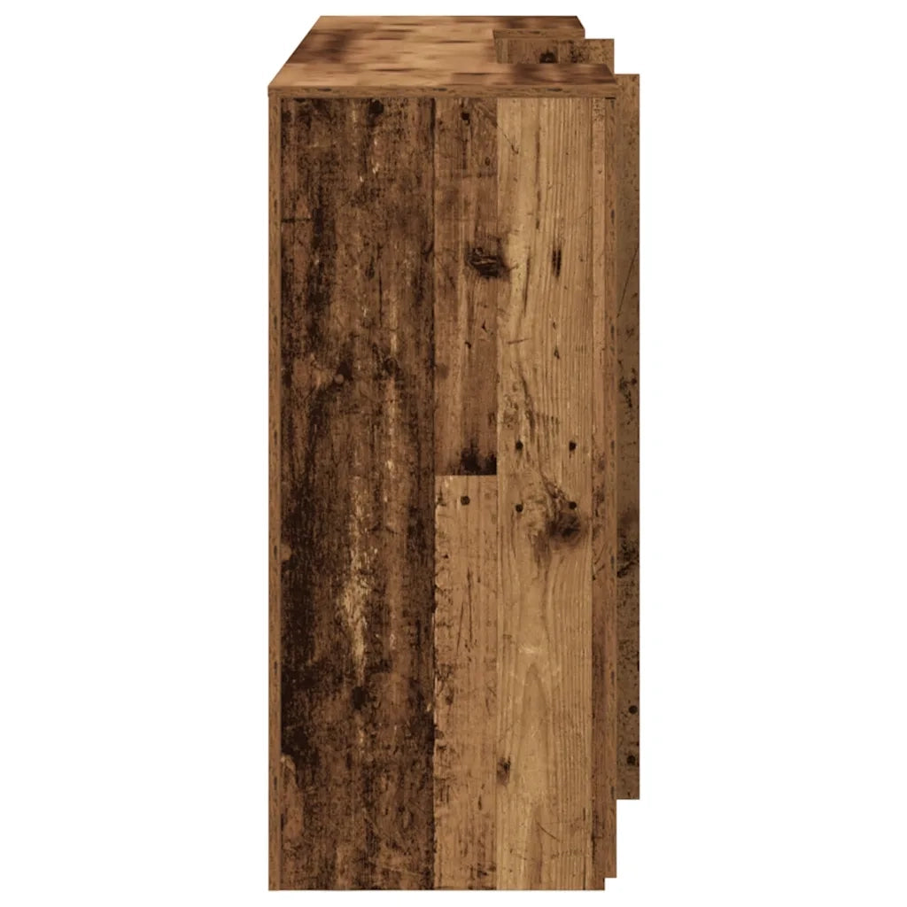 vidaXL Banco Reception Legno Vecchio 200x50x103,5 cm Legno Multistrato