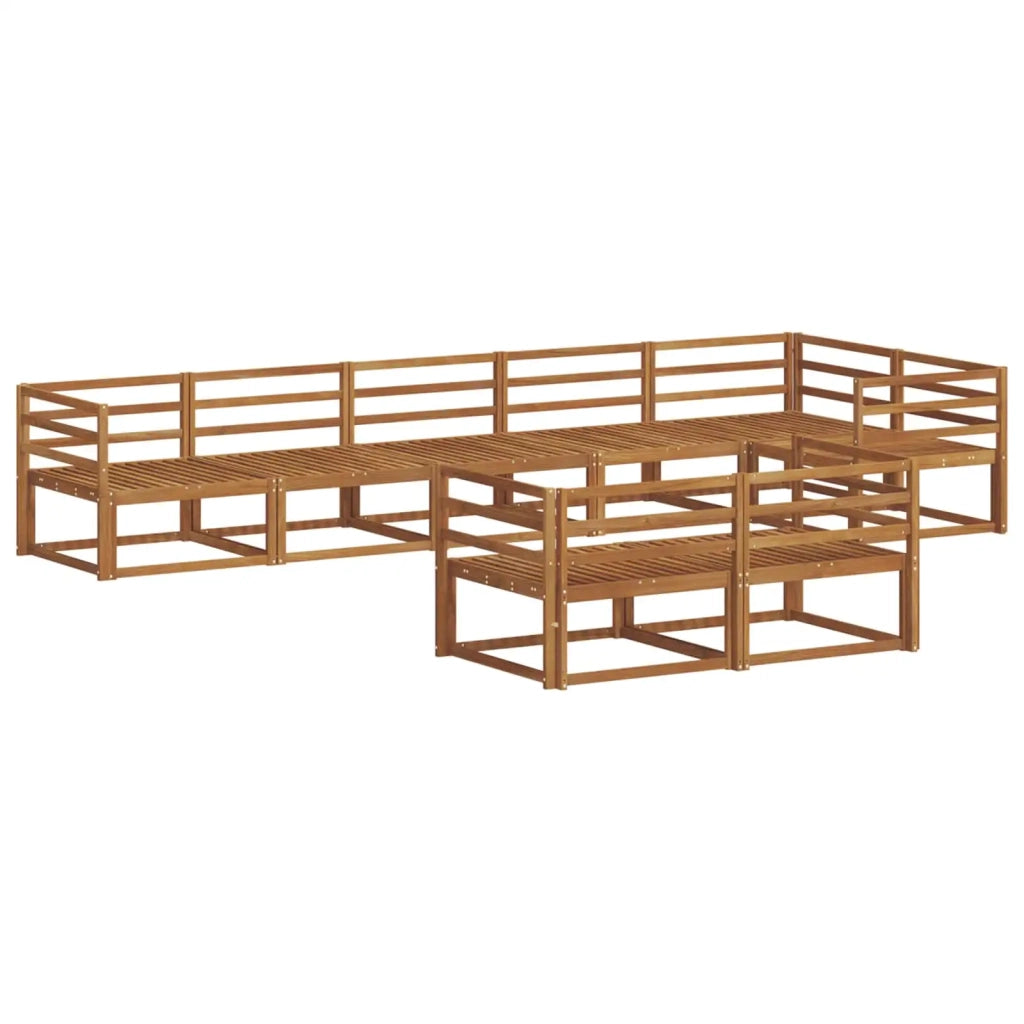 Set di divani da esterno 8 pcs Naturale 3367737