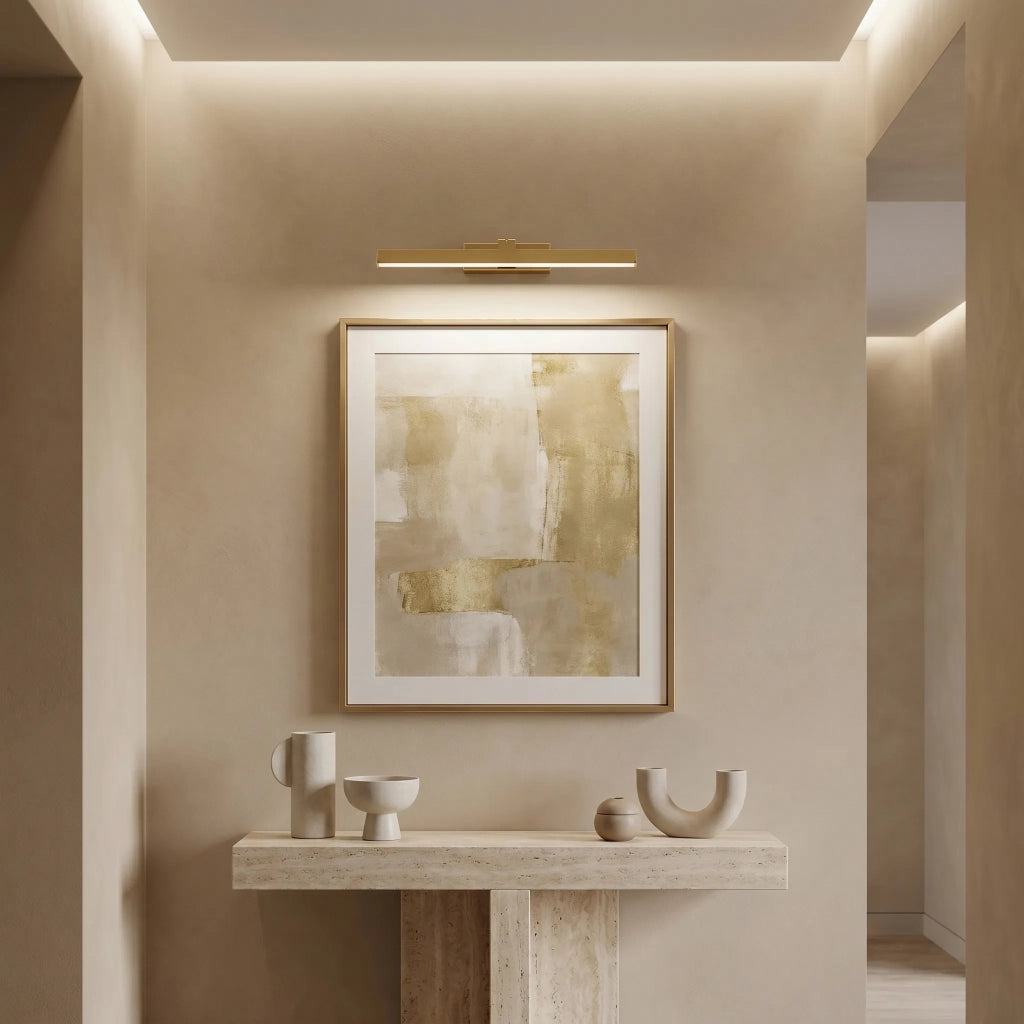 Applique Da Bagno Led Swe004-1w 43cm Gold