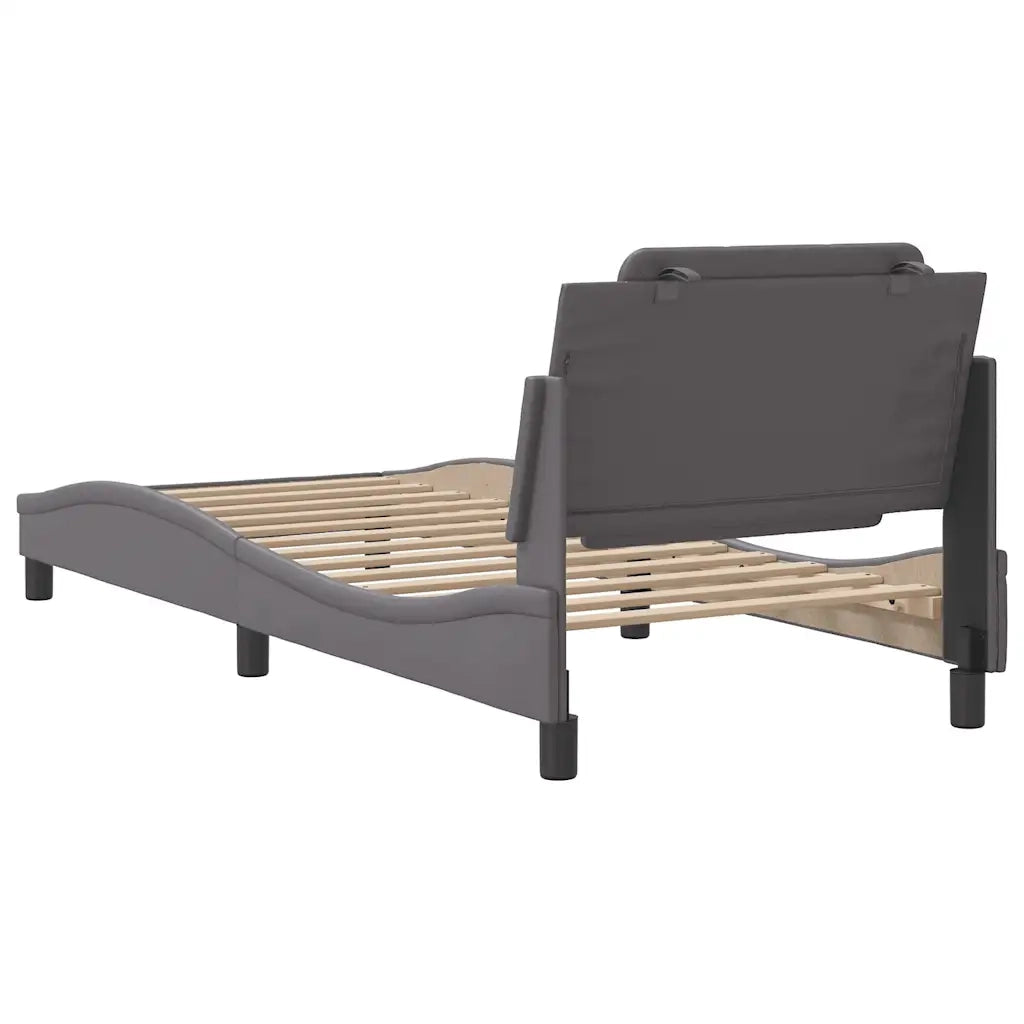 Giroletto senza Materasso Zadar Crema 90x190 cm in Similpelle 3208152