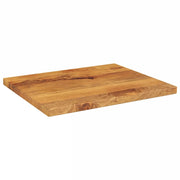 Piano per Tavolo 60x50x2,5 cm Rettangolare Legno Massello Mango 371587
