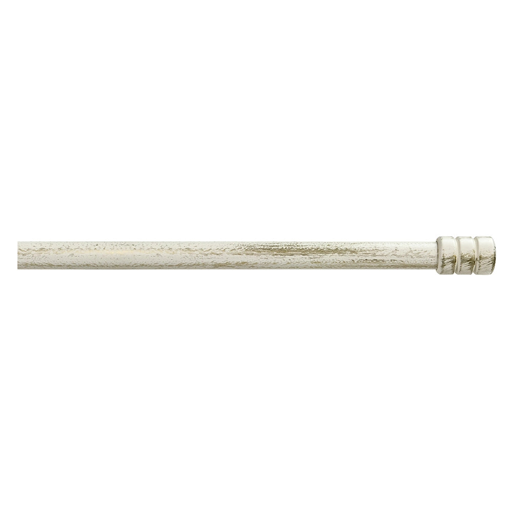 SCORRITENDA 'KIT FERRO' mod. 'Cilindro' col. avorio oro Ø 20/19 mm.  - ERREBI