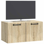 Mobile TV da Muro | Armadietto TV | Mobile Porta TV Rovere Sonoma 59,5 x 31 x 30 cm