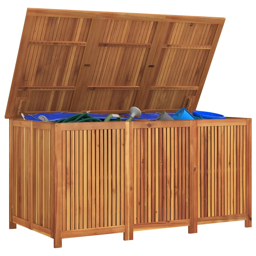Contenitore da Giardino 150x80x75cm in Legno Massello di Acacia 319707