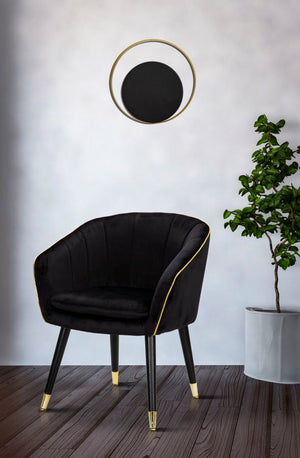 Lampada da Muro Shuttle Cm25x8x25 cm in Ferro Oro e Nero