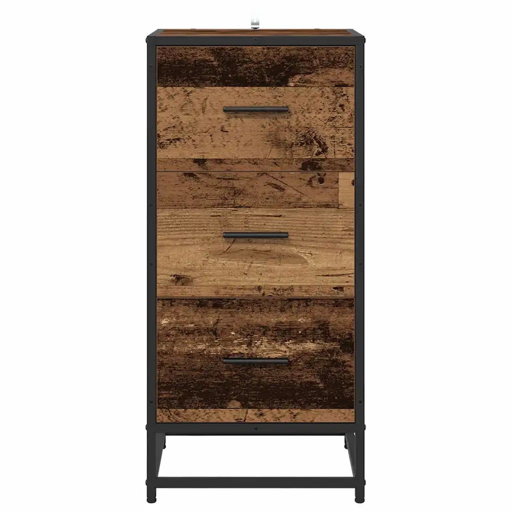 Credenza-Buffet-Armadio da cucina Legno vecchio 35.5 x 35 x 76 cm