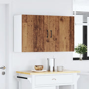 Pensili da cucina 2 pz Kalmar in Legno Multistrato Legno Antico 853574