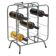 Safed, Portabottiglie con Maniglia, Grigio Scuro