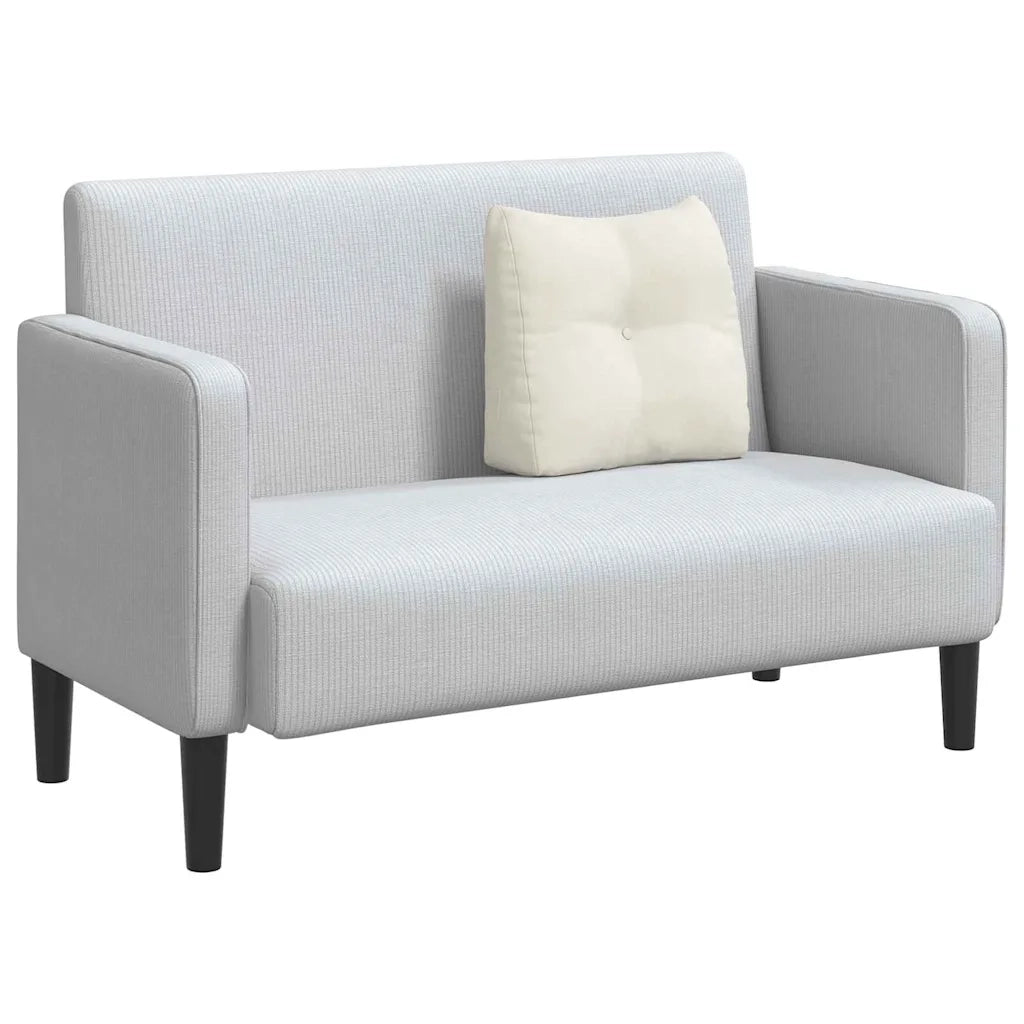 Cuscino per Schiena Crema 45 x 24 x 50 cm Velluto