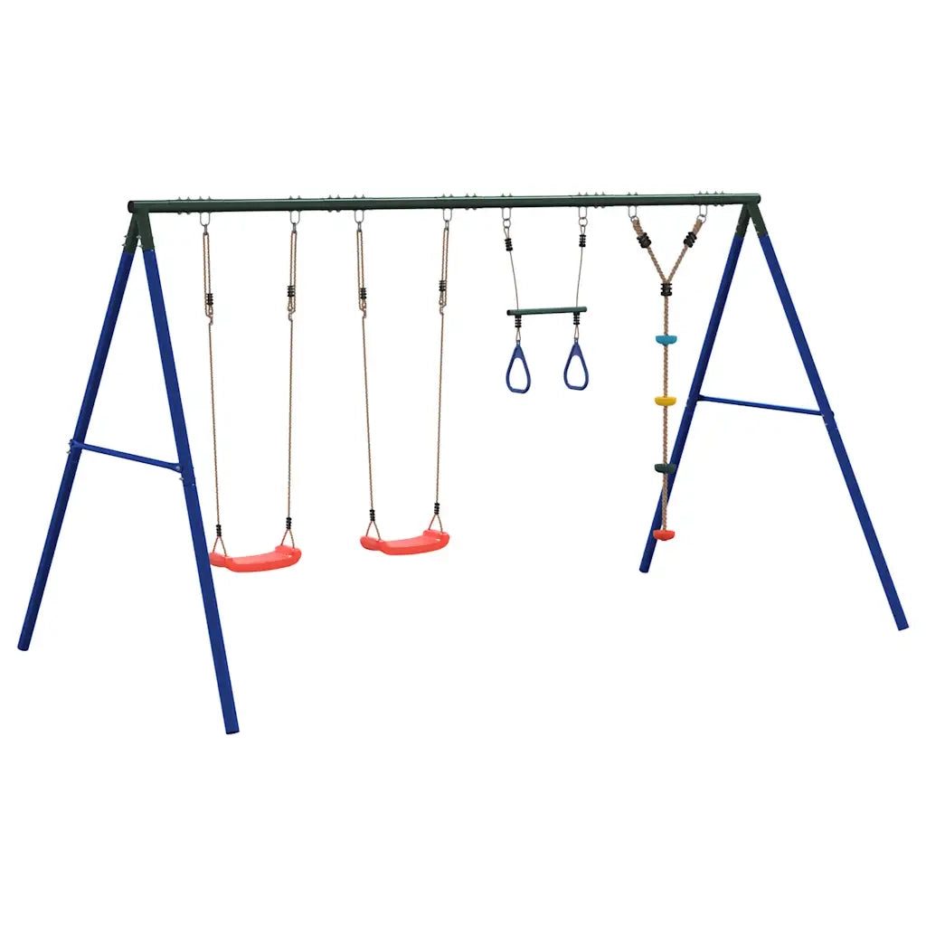 Set Gioco da Esterno con Altalene Trapezio e Altalena a Disco 3283626
