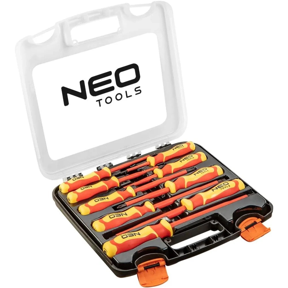 Topex 04-142 set giravite 1000v v 9 pezzi (piatto 0.6x3x100,0.8x