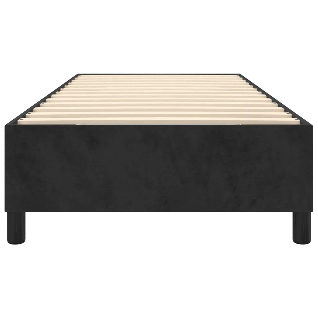 Giroletto a Molle Nero 90x200 cm in Velluto cod mxl 77842
