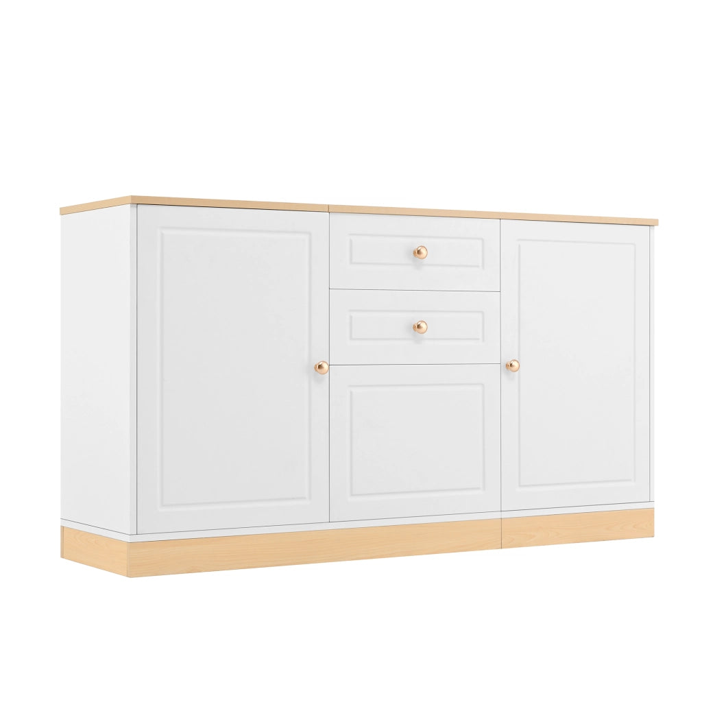 Credenza 3 Ante e Cassetti ¨C Xylo ¨C Legno, Multiuso per Soggiorno e Sala da Pranzo