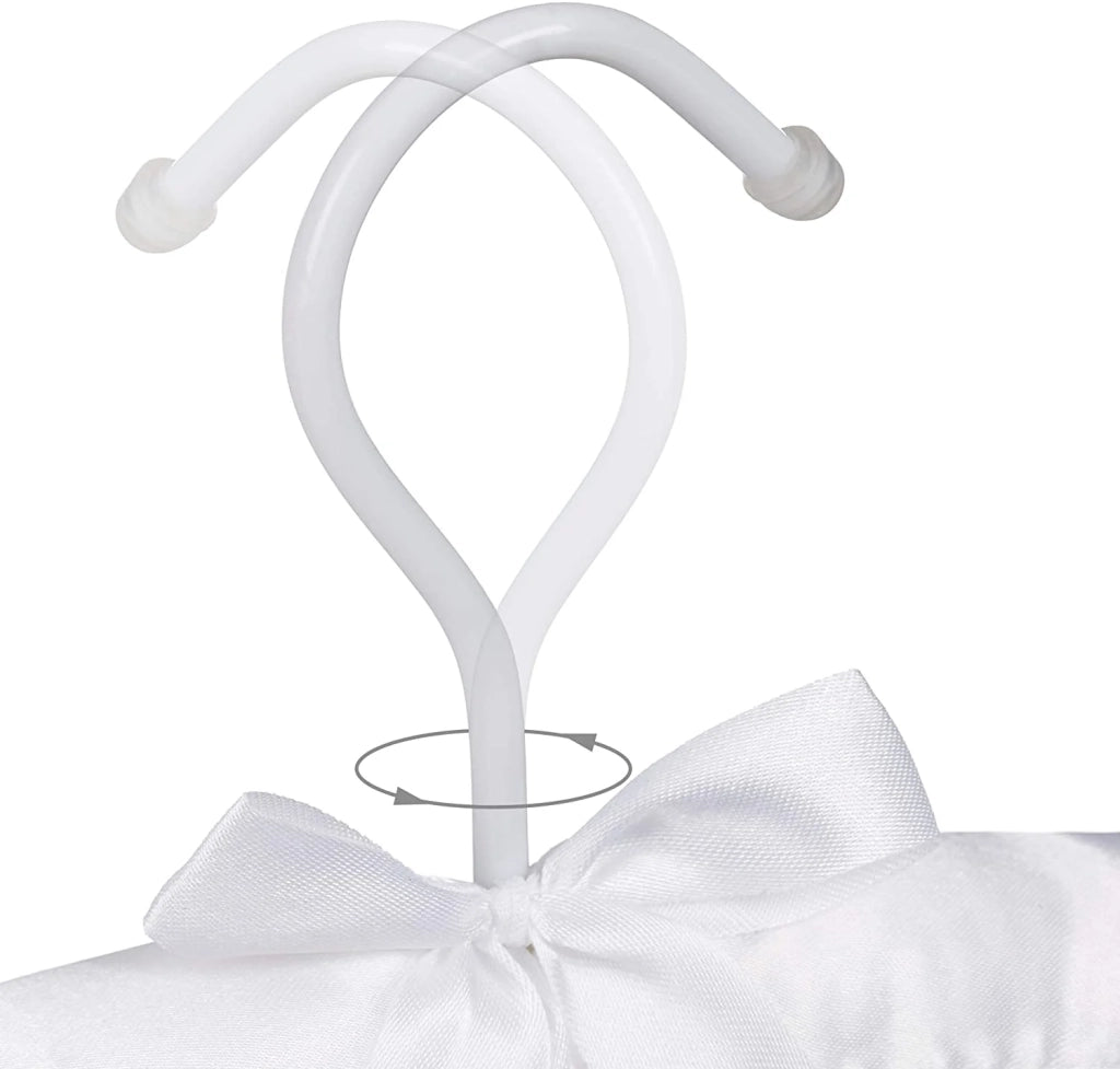 Set di 5 grucce in raso bianco 13_0000731_5