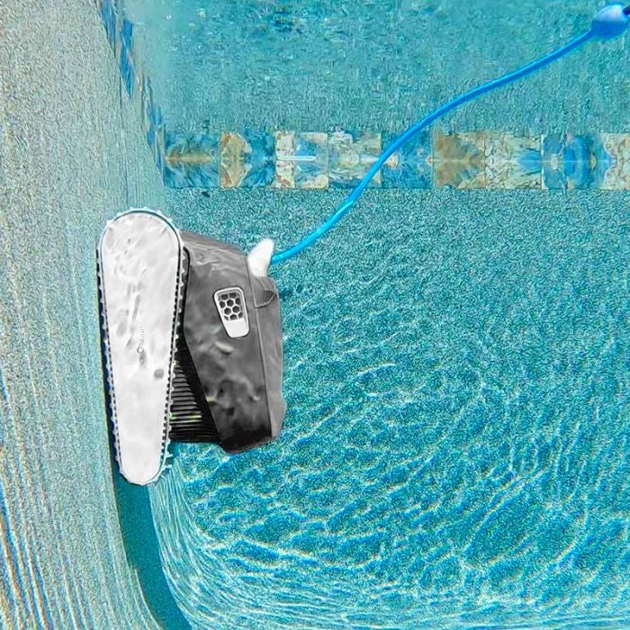 Robot Per Piscina Dolphin Mr. 40i By Maytronics Con Trasformatore Digitale Iot E Carrello