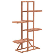 Portavasi mobiletto portafiori legno di cedro 86 x 36 x 139 cm marrone 02_0045170