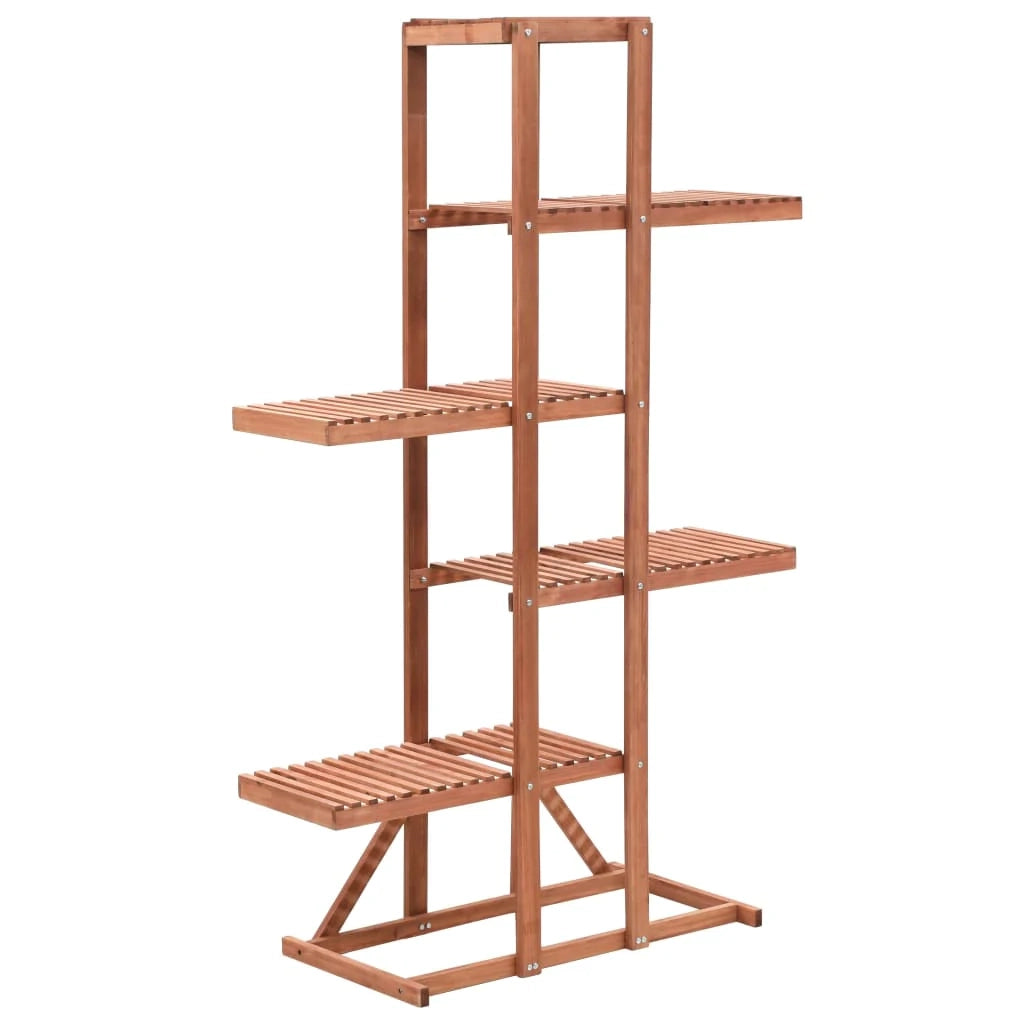 Portavasi mobiletto portafiori legno di cedro 86 x 36 x 139 cm marrone 02_0045170