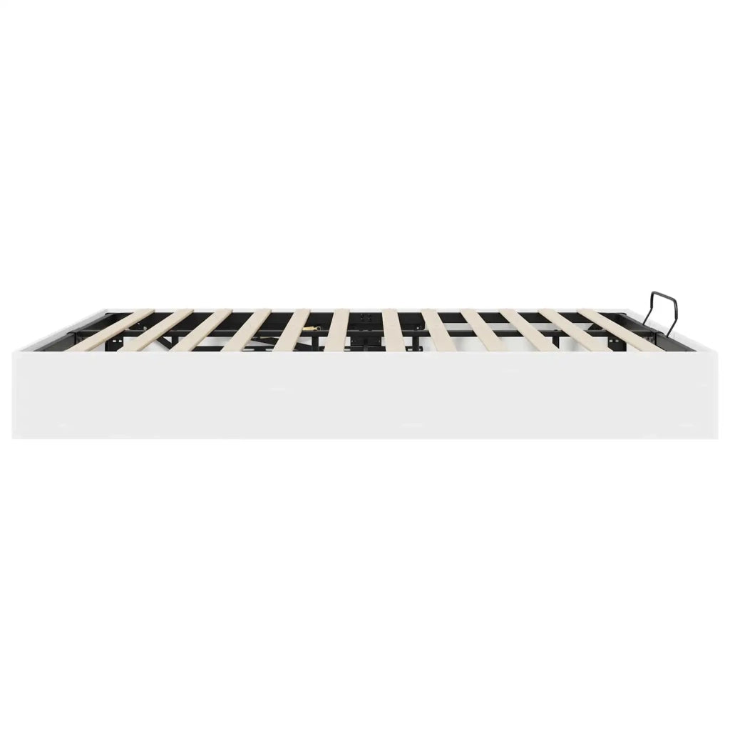 Letto ottomano Bianco 193 x 120 x 25 cm Truciolare