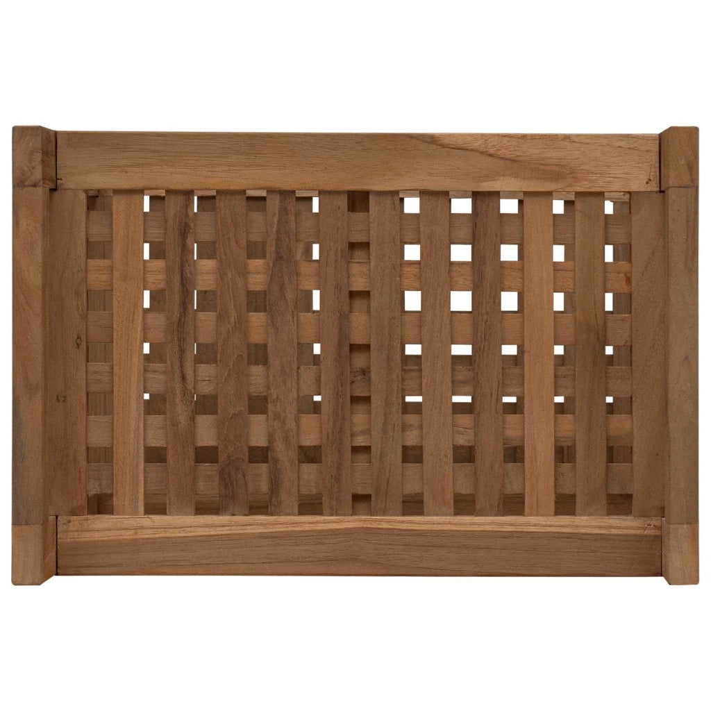 Mensola da bagno Naturale 45 x 30 x 45 cm Legno di teak solido 42024275