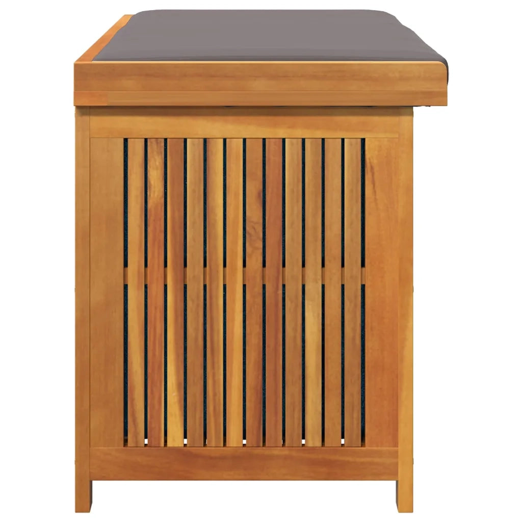Scatola Cuscini da Esterno 113x50x60,5 cm Legno Massello Acacia