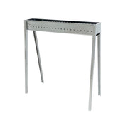 Barbecue a carbone per arrosticini Lisa Milano 80 in acciaio inox