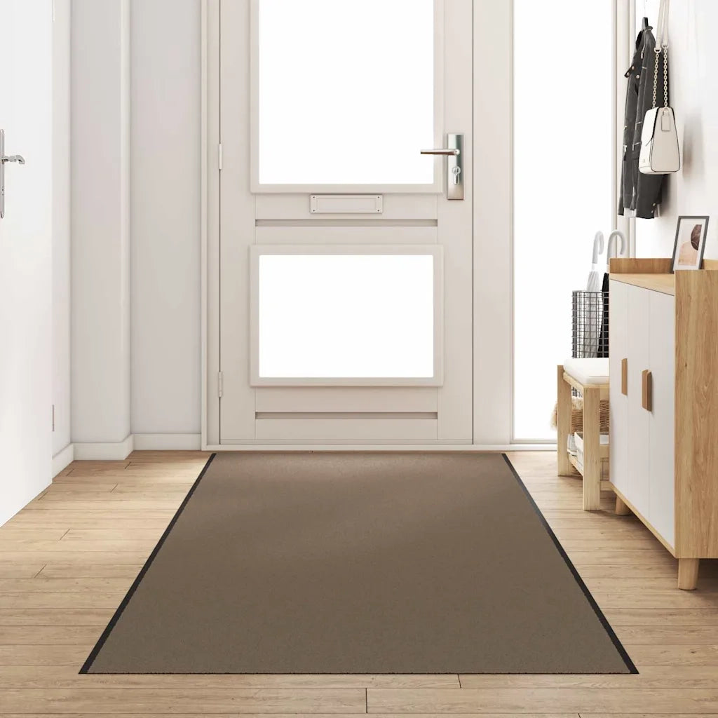Tappetino Beige e Nero 120 x 350 cm 100% Poliammide 4100790