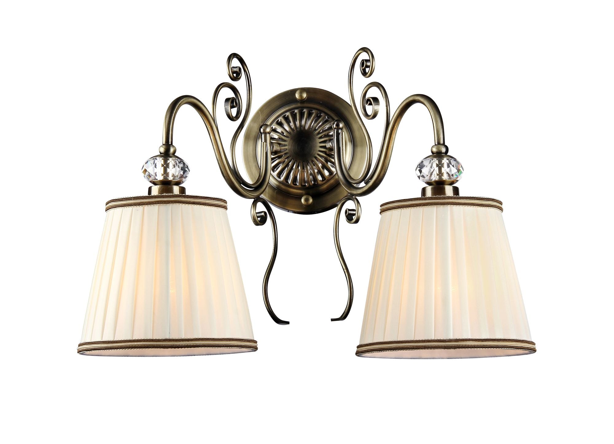 Lampada da parete Elegant in Metallo Vintage Bronzo Antique