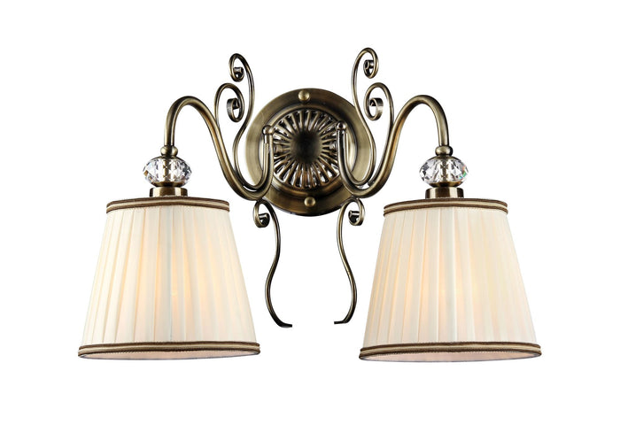Lampada da parete Elegant in Metallo Vintage Bronzo Antique