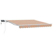 Tenda da Sole | Tenda Retrattile Multicolore 300 x 250 cm Tessuto e acciaio