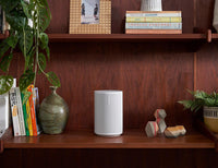 Sonos Era 100, smart speaker altoparlante Wi-Fi, Bluetooth e line-in 3,5mm, Alexa integrata e Air Play 2, Trueplay, Bianco