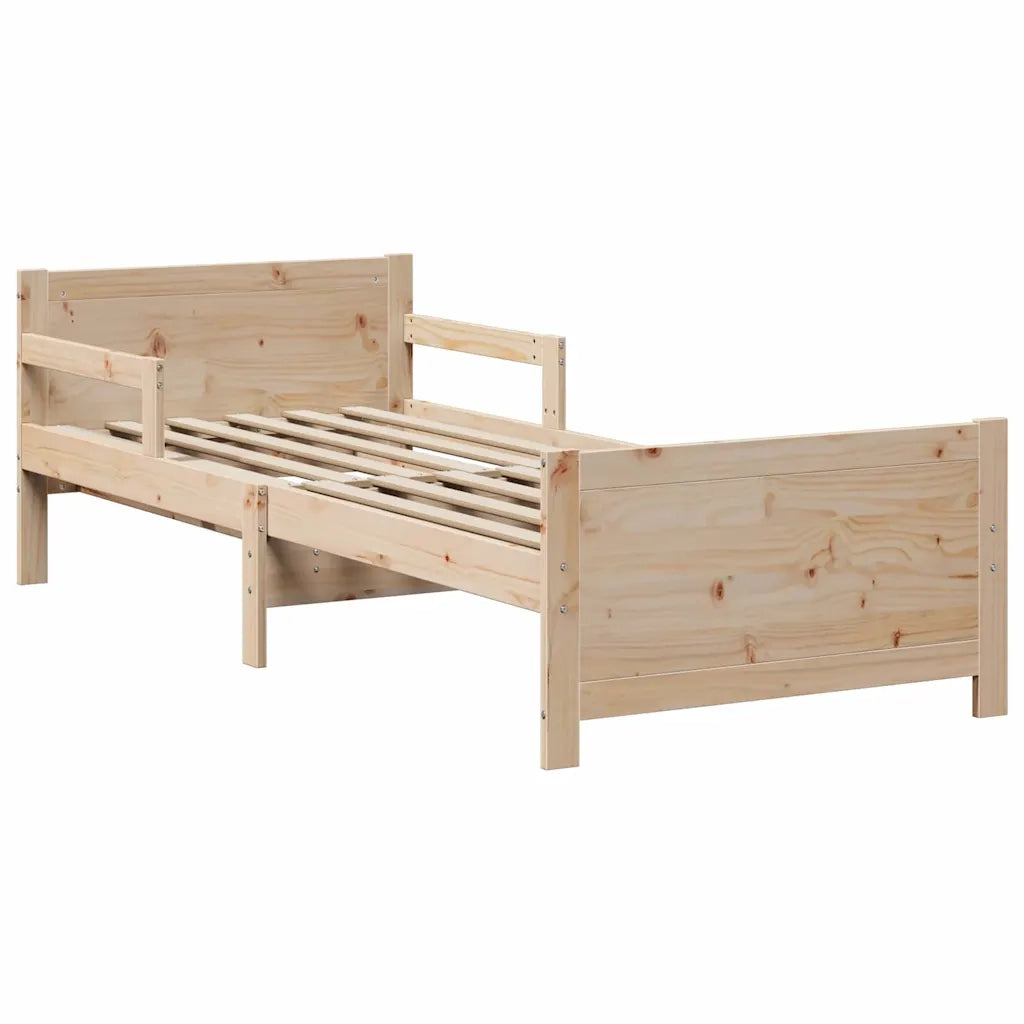 Struttura del letto-Giroletto Marrone 80 x 200 cm Legno multistrato 829183