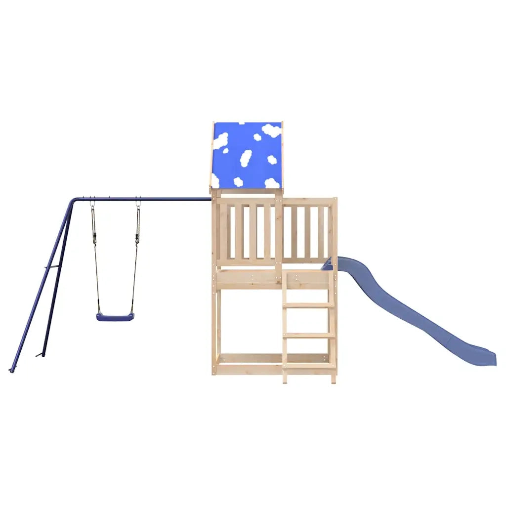 Set da Gioco da Esterno in Legno Massello di Pino 3279205