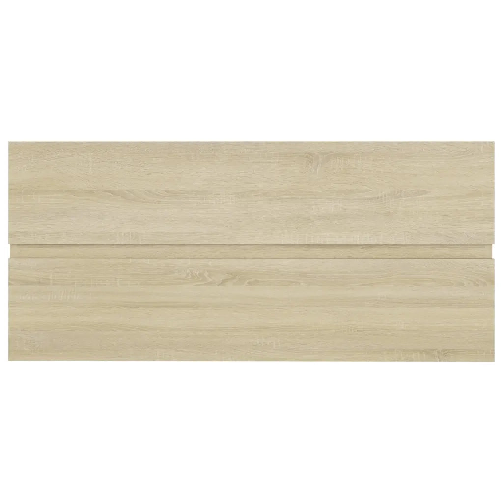 Mobile con Lavabo Integrato Rovere Sonoma in Legno Multistrato 3071570