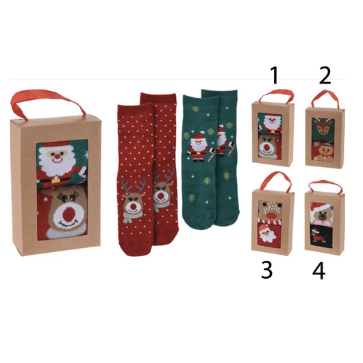 CALZE NATALE DONNA TG.UNICA 4A