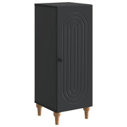 Credenza Nero 33 x 34,5 x 90 cm Legno ingegnerizzato
